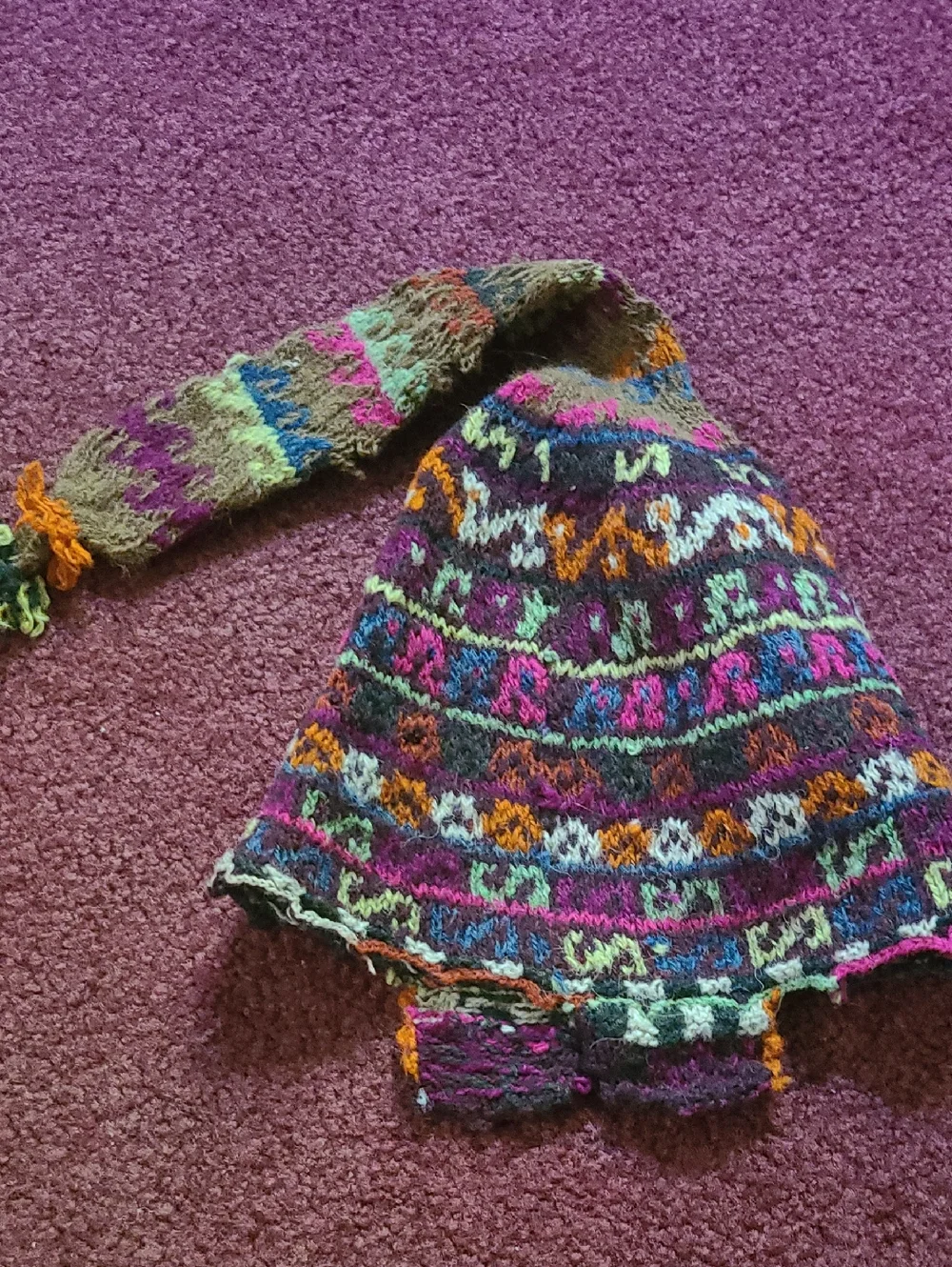 Hand Knit Cap